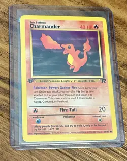 Pokemon 1st Edition Team Rocket Lot- Eevee Charmander Dark Jolteon Dark Raticate - Image 4