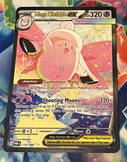 Pokemon TCG Mega Clefable Ex 119/088 SIR Perfect Order - Image 1