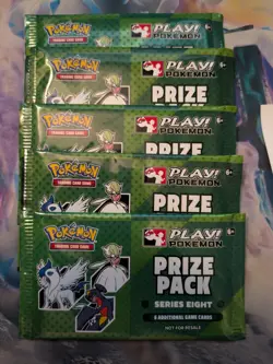 Pokemon Play! Prize Pack Series 8 Lot Of Five (5) Sealed Packs - Image 2
