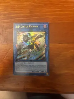 Yugioh S:P Little Knight Super Rare RA03-EN049 Near Mint - Image 1