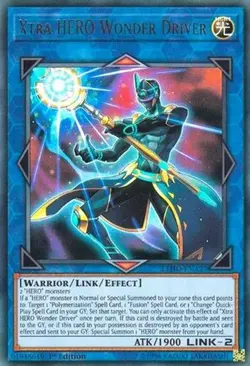 Yugioh - Xtra HERO Wonder Driver (Ultra Rare) (1st Edition) - LEHD-ENA37 (P) - Image 1
