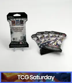 2025 YU-GI-OH! ALLIANCE INSIGHT SLEEVED BOOSTER PACK LOT OF 5 - Image 2