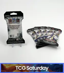 2025 YU-GI-OH! ALLIANCE INSIGHT SLEEVED BOOSTER PACK LOT OF 5 - Image 2