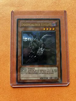 Yugioh Doomcaliber Knight TU01-EN001 Turbo Pack Booster One Effect Konami - Image 1