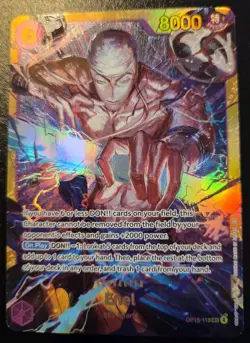 Enel OP15-118 Foil Secret Rare Adventure On Kami's Island One Piece Card Game - Image 1