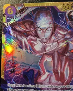 Enel OP15-118 Foil Secret Rare Adventure On Kami's Island One Piece Card Game - Image 2