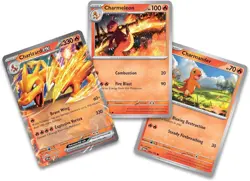 Pokemon Charizard Ex Super Premium Collection - 10 packs Promos and Figure - Image 3