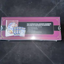 Pokemon TCG 2025 Holiday Calendar Box Sealed New - Image 3