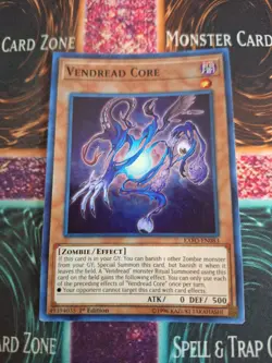 Yugioh Vendread Core EXFO-EN083 Super Rare 1st Edition Near Mint - Image 1