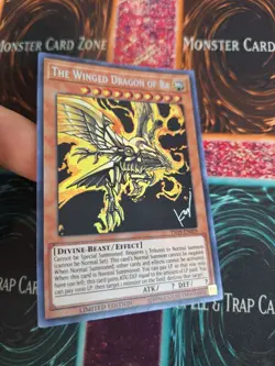 Yugioh The Winged Dragon of Ra TN19-EN009 Prismatic Secret Rare Limited NM - Image 2