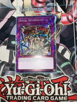 Royal Oppression Platinum Secret Rare RA04-EN120 Yugioh - Image 1