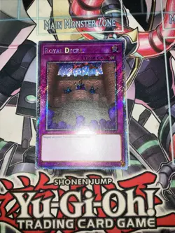 Royal Decree Platinum Secret Rare RA04-EN113 Yugioh - Image 1