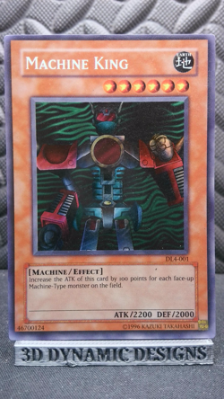 | Yugioh Machine King DL4-001 Super Rare Duelist League Promo NM/VLP 🔥 | - Image 1