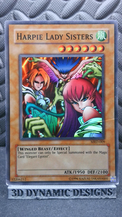 | Yugioh Harpie Lady Sisters MRD-009 Super Rare Metal Raiders HP 🔥 | - Image 1