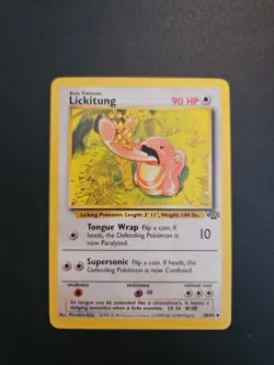 Pokemon TCG Lickitung Jungle Set 38/64 - Image 1