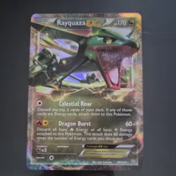 Pokemon TCG Rayquaza-Ex Dragon Exalted Holo Card 85/124 EX NM Condition - Image 1