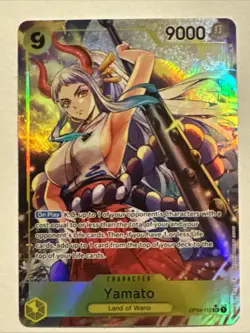 YAMATO OP04-112 ALT ART One Piece KINGDOMS OF INTRIGUE English - Image 1