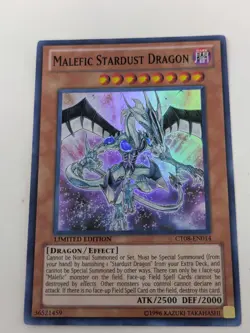 Malefic Stardust Dragon - CT08-EN014 - Super Rare - Limited Edition - LP-Yugioh - Image 1