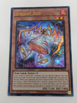 Yugioh! Spright Red - BLTR-EN078 - Ultra Rare - 1st Edition Near Mint - Image 1