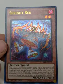 Yugioh! Spright Red - BLTR-EN078 - Ultra Rare - 1st Edition Near Mint - Image 3