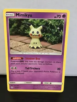 Mimikyu 97/236 Pokemon Cosmic Eclipse Rare - Image 1