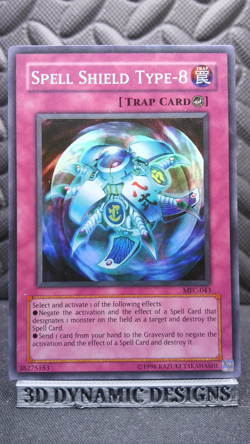| Yugioh Spell Shield Type-8 MFC-043 Super Rare Magicians Force PL 🔥 | - Image 1