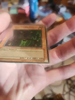 Yugioh Man-Eater Bug LOB-108 Super Rare Original Print Konami 2002 - Image 5