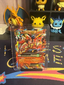 Pokemon M Blaziken EX Mega Promo Holo Card XY86 - Image 1