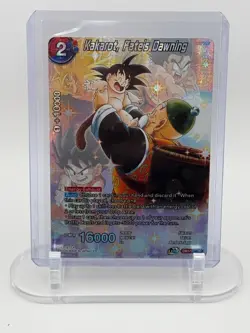 Kakarot Fate's Dawning DB3-127 Alternate Art Foil Dragon Ball Super Card Game NM - Image 1