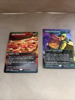 TMNT commander MTG Magic The Gathering Promo Cards Ninja Turtles 2 - Image 1