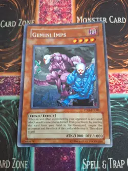 Yugioh Gemini Imps PP01-EN005 Secret Rare Unlimited Near Mint - Image 1