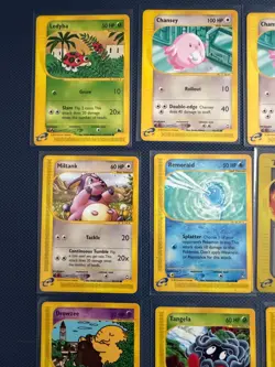 Aquaolis Pokemon Card Lot LP/MP Wooper 117/147, Ledyba 73/144 - Image 2