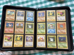 Vintage Pokemon TCG Binder Collection Lot Of 155 Cards - 30 Holos WOTC - Image 4
