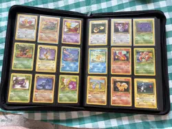 Vintage Pokemon TCG Binder Collection Lot Of 155 Cards - 30 Holos WOTC - Image 5