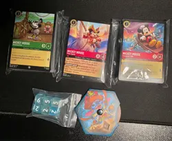 Lorcana Lot 144 Cards Complete contents of 8 from Azurite Box 4 single booster - Image 1