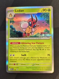 Ledian - 133 (Prerelease) [Staff] 133 Sv: Scarlet & Violet Promo Cards... - Image 1
