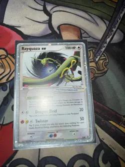 Rayquaza EX Holo 039 Black Star Promo Pokemon Card #39 Ultra Rare English - Image 2