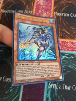 Yugioh Neptabyss, the Atlantean Prince MP16-EN236 Ultra Rare 1st Edition NM - Image 2