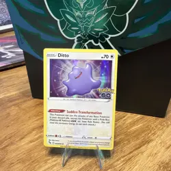 Pokemon Card Ditto Pokemon Go Holo Rare 053/078 Near Mint - Image 1