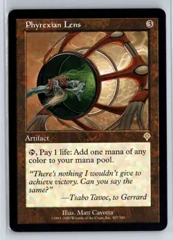 (4x) PHYREXIAN LENS - Invasion – MTG Magic the Gathering Card - Rare - Image 1