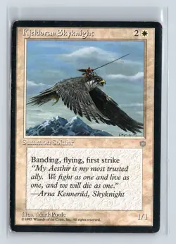(4x) KJELDORAN SKYKNIGHT – MTG Magic the Gathering Card – Ice Age – Common - Image 1