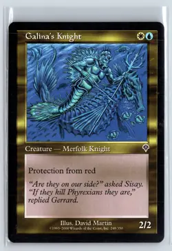 (2x) GALINA'S KNIGHT – MTG Magic the Gathering Card – Invasion – Common - Image 1
