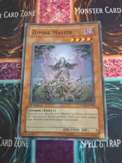 Yugioh Zombie Master TAEV-EN039 Super Rare 1st Edition Near Mint - Image 1