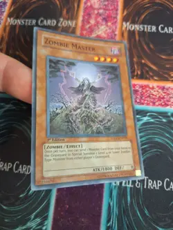 Yugioh Zombie Master TAEV-EN039 Super Rare 1st Edition Near Mint - Image 2