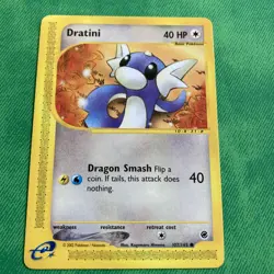 Pokemon Card - Dratini Expedition 107/165 Common - Image 1