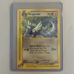 LP Pokemon TCG Dragonair 075/165 Expedition Base Set Regular Card 2002 - Image 1