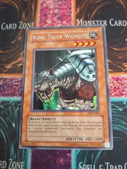 Yugioh King Tiger Wanghu PGD-004 Rare Unlimited Near Mint - Image 1