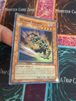 Yugioh Goblin Zombie CRMS-ENSE2 Super Rare Limited Near Mint - Image 2