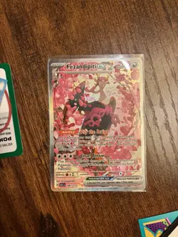 Pokemon Fezandipiti EX 288/217 ASC Foil Basic EX Card English 2023 - Image 2