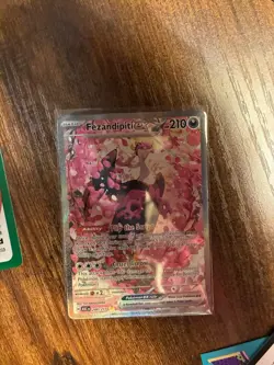 Pokemon Fezandipiti EX 288/217 ASC Foil Basic EX Card English 2023 - Image 3